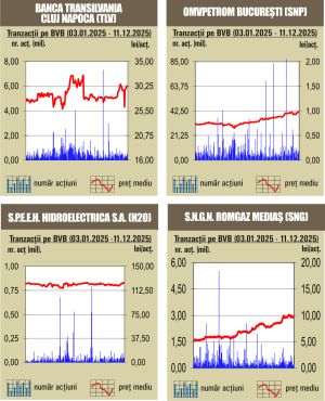 Aprecieri pentru indici, pe fondul unui rulaj sub media anului